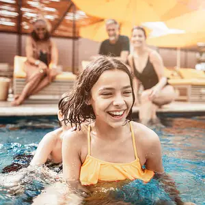 family holiday abroad