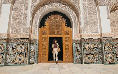 Mujer en Marruecos.
