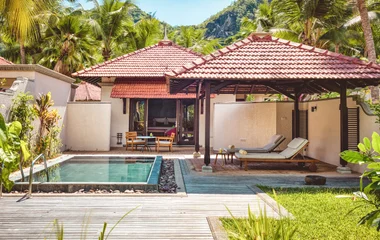 Luxuriöse Unterkunft