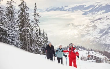 Perfect family skiing