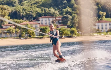 Glide across the waves