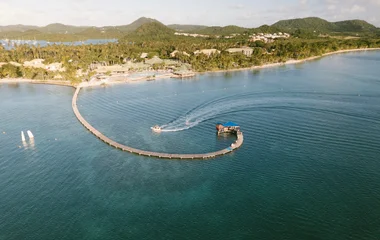 views of Club Med in Martinique