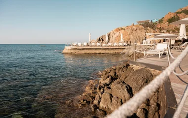 Beach resort views of Club Med Cefalu