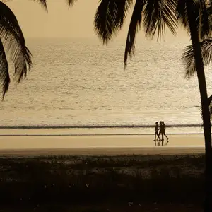 views of the beach in Cap Skirring