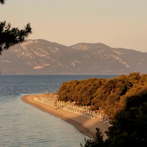 Beach at Club Med in Greece