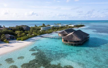 Exploring the islands in the Maldives