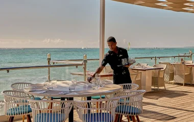 Dining at Club Med