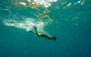 snorkelling in Mauritius
