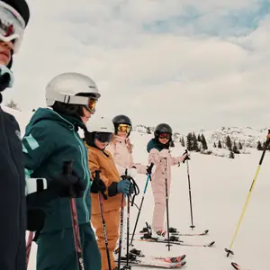 Three valleys skiing