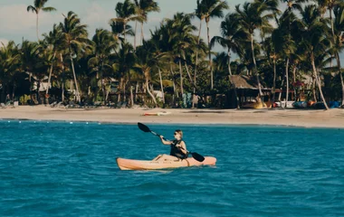 Kayaking in the dominican republic