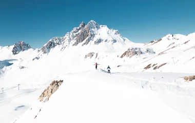 Mountain peak in the Alps