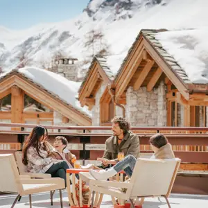 ski resort in the Alps