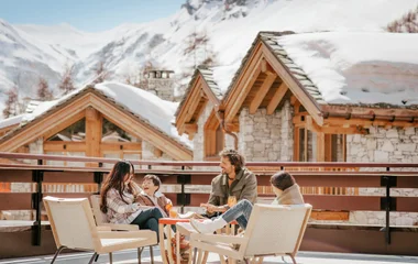 Club Med skiing in the Alps
