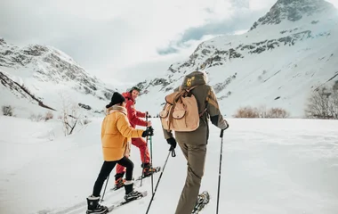 Luxury skiing holiday in the Alps