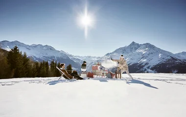 A snowy Christmas at Club Med