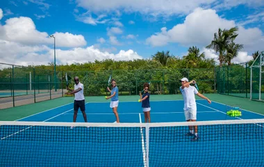 Perform your tennis skills at Club Med