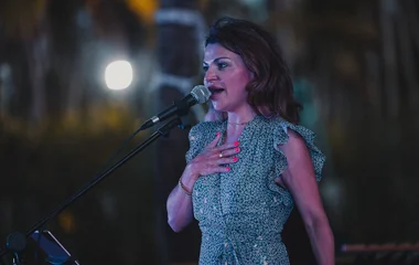 Chill out at a music festival