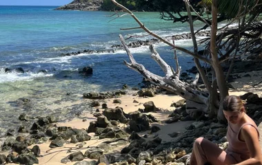 Manon in the Seychelles