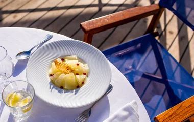 Gourmet Essen an Bord