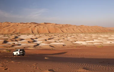Désert de sable lors d'un voyage aux Emirats Arabes Unis