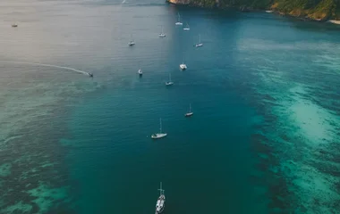 crystal blue waters in thailand
