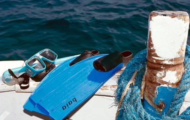 snorkelling in greece