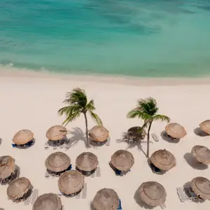 Plage à Cancún au Mexique