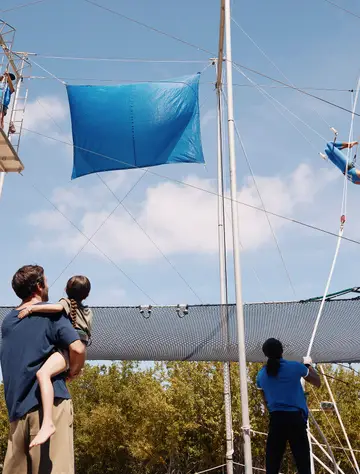 Flying Trapeze School with circus activities