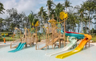 splash park in club med phuket family oasis