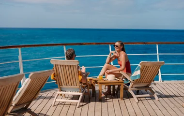 Couple en croisière