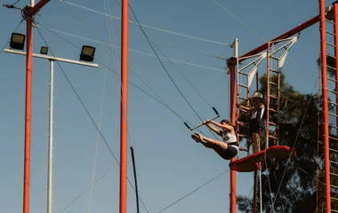 trapeze volant et cirque