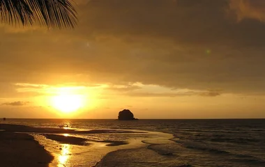 Sunset over Tioman Island, Malaysia