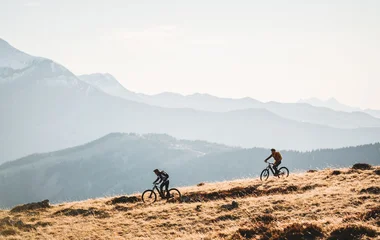 VTT à Tignes