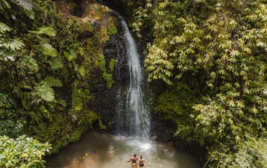 Saut du Gendarme waterfall