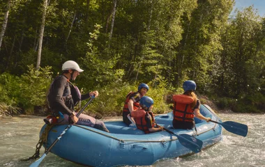 Mountain rapids