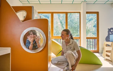 Club enfant à Serre Chevalier