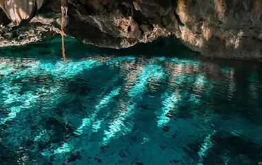 Cenote au Mexique