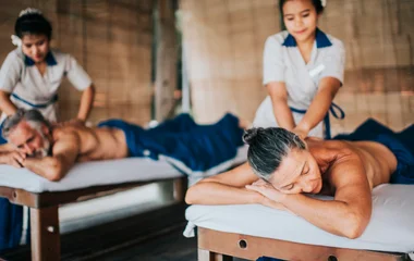 Wellness-Massage für Mann und Frau