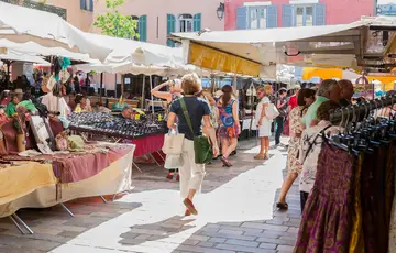 Marché provençal de Valbonne