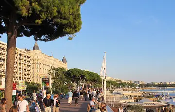 Promenade de la Croisette Cannes