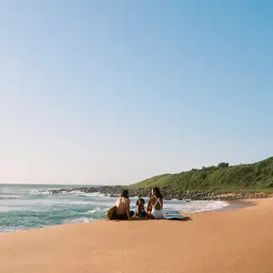 South Africa beach in Durban