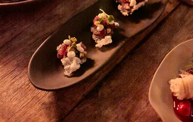 Plato del restaurante de Trancoso.