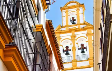 Quartier de Santa Cruz en Espagne