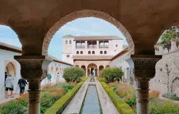 Jardins du Generalife en Espagne