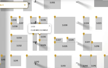 Halle 3, Stand 3.030 - der Club Med Stand an der Fespo 2025