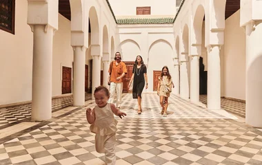 Famille à Marrakech