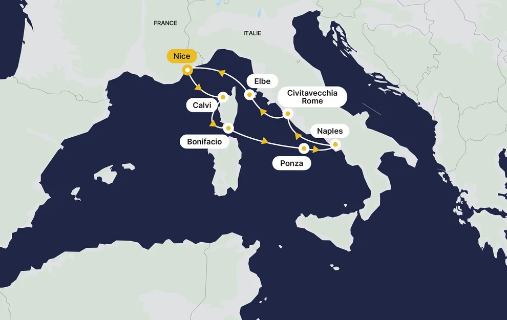 Maravillas del Mar Tirreno