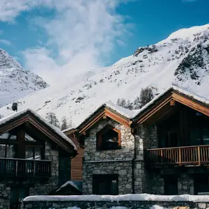 Um dos chalés de luxo Club Med