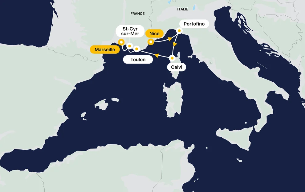 De Portofino à St-Cyr-sur-Mer