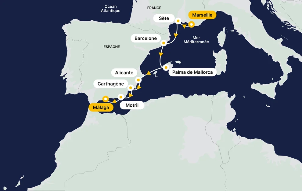 De l'Occitanie à l'Andalousie